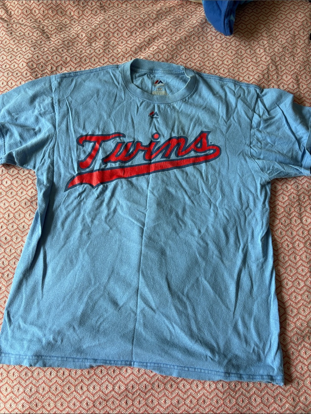 Light Blue 'Twins' Jersey T shirt with “killebrew” player name